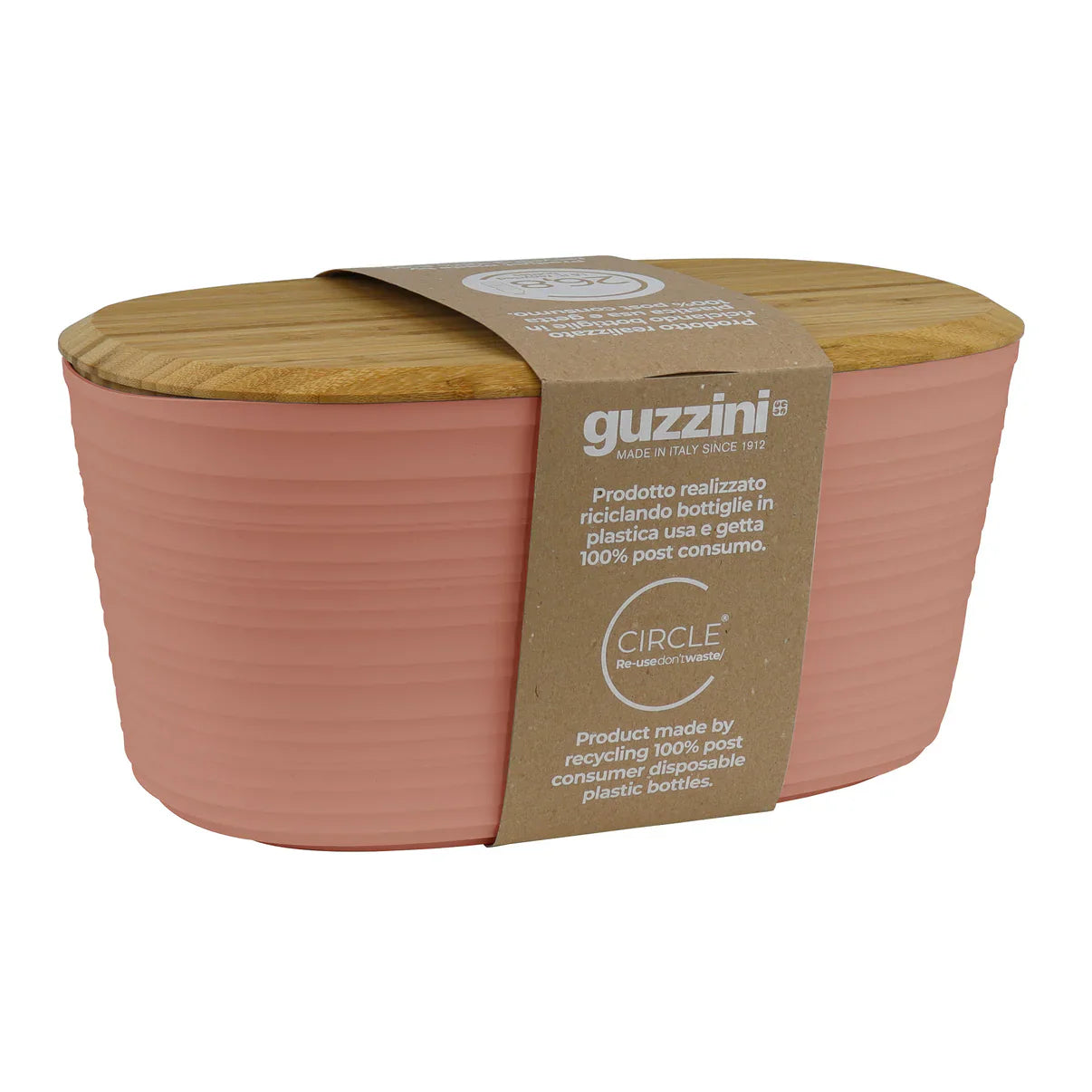 Guzzini - Tierra - Pâtisserie à pain avec plateau à pain en bambou