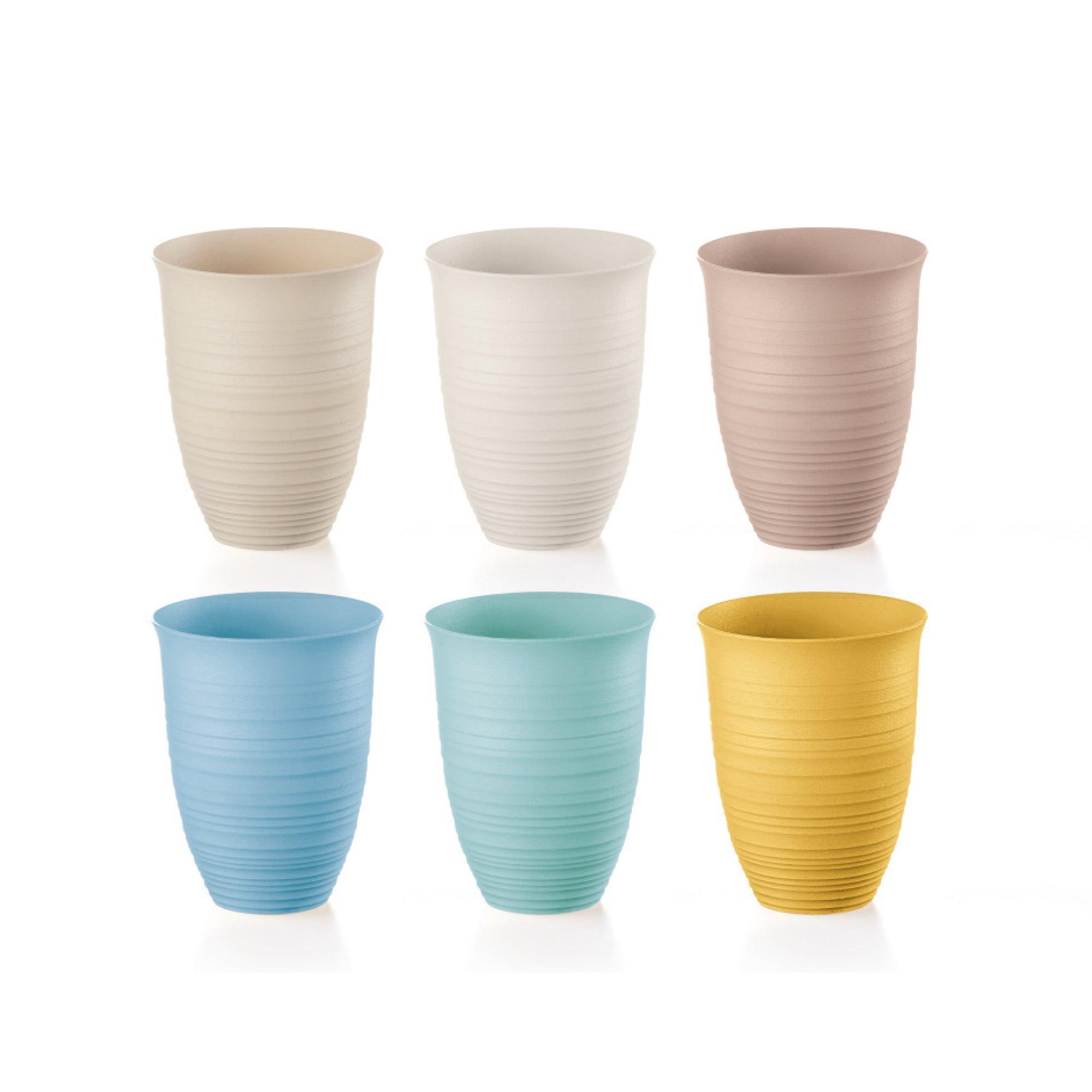 Guzzini - Tierra - Tall Tumblers (Set of 6) | 17.5 Oz