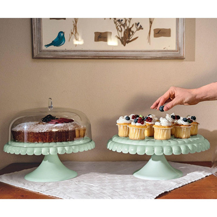 Guzzini - Tiffany - Petit présentoir à gâteau avec couvercle | 30 cm