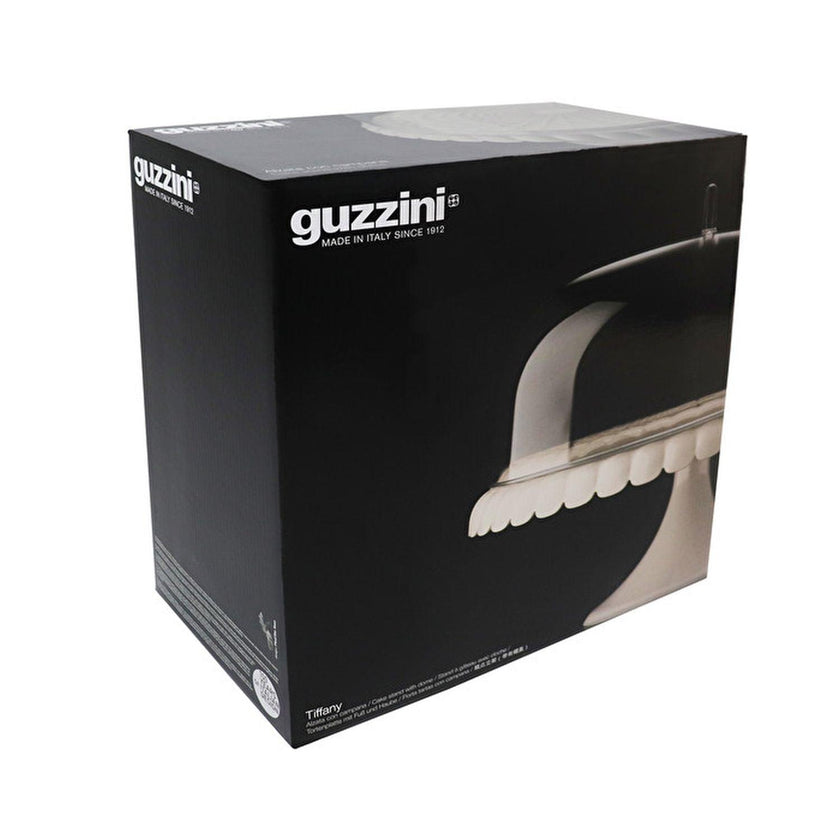 Guzzini - Tiffany - Petit présentoir à gâteau avec couvercle | 30 cm