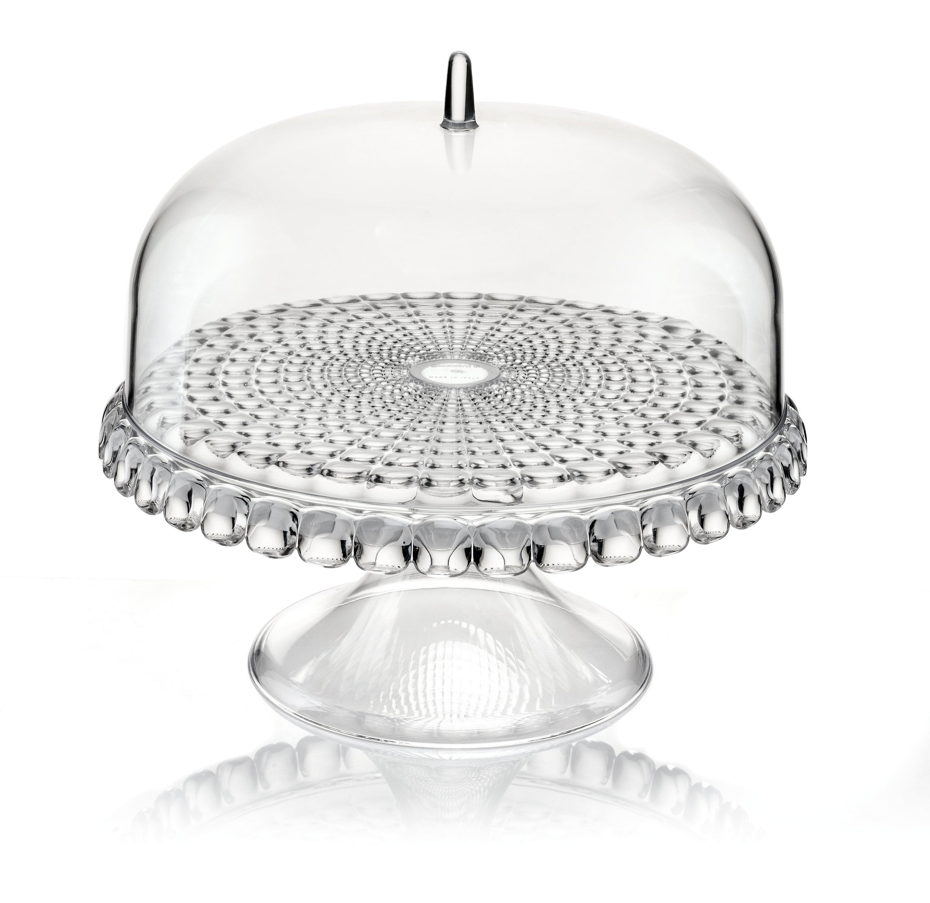 Guzzini - Tiffany - Petit présentoir à gâteau avec couvercle | 30 cm