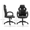 Erling Gaming-Office Chair with Swivel and Tilt Functions-Black