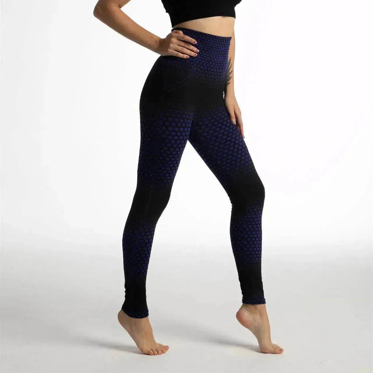 Women's High Waist Leggings – Gym, Yoga & Workout Leopard color