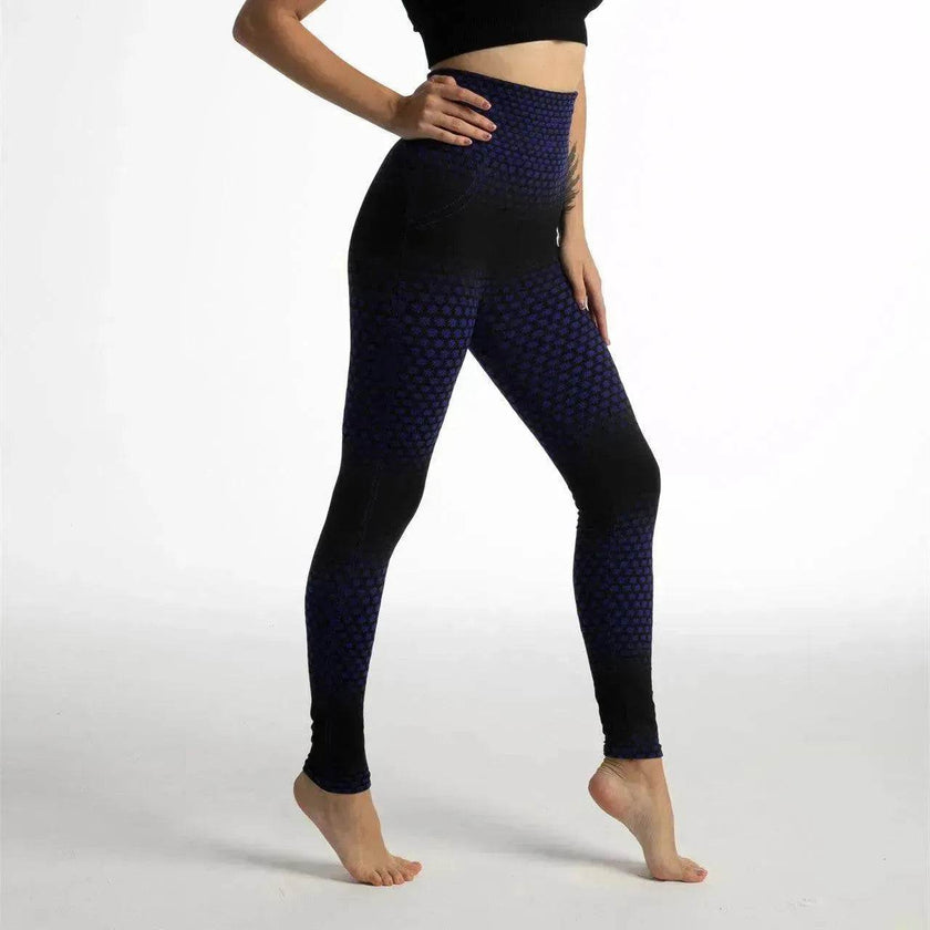 Women's High Waist Leggings – Gym, Yoga & Workout Leopard color