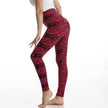 Women's High Waist Leggings – Gym, Yoga & Workout Leopard color