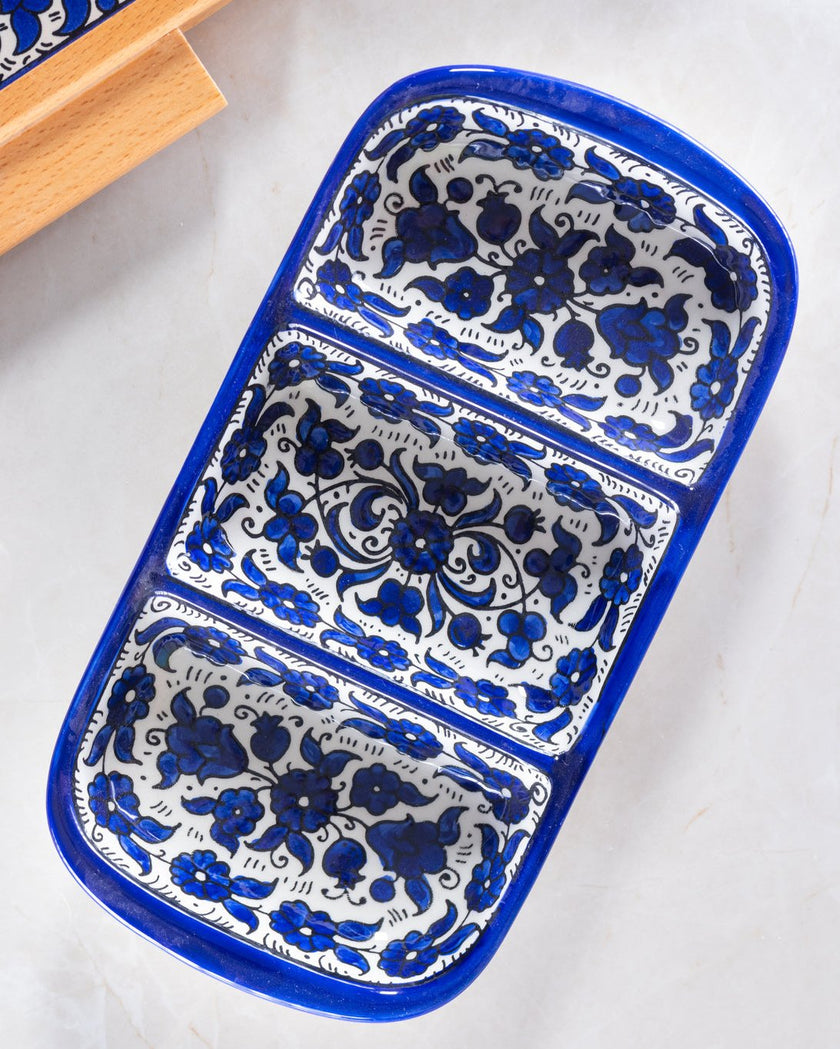 Triple Serving Platter - Zahra