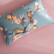 Eden 600 TC Floral Cotton Duvet Set - Grey/Blush