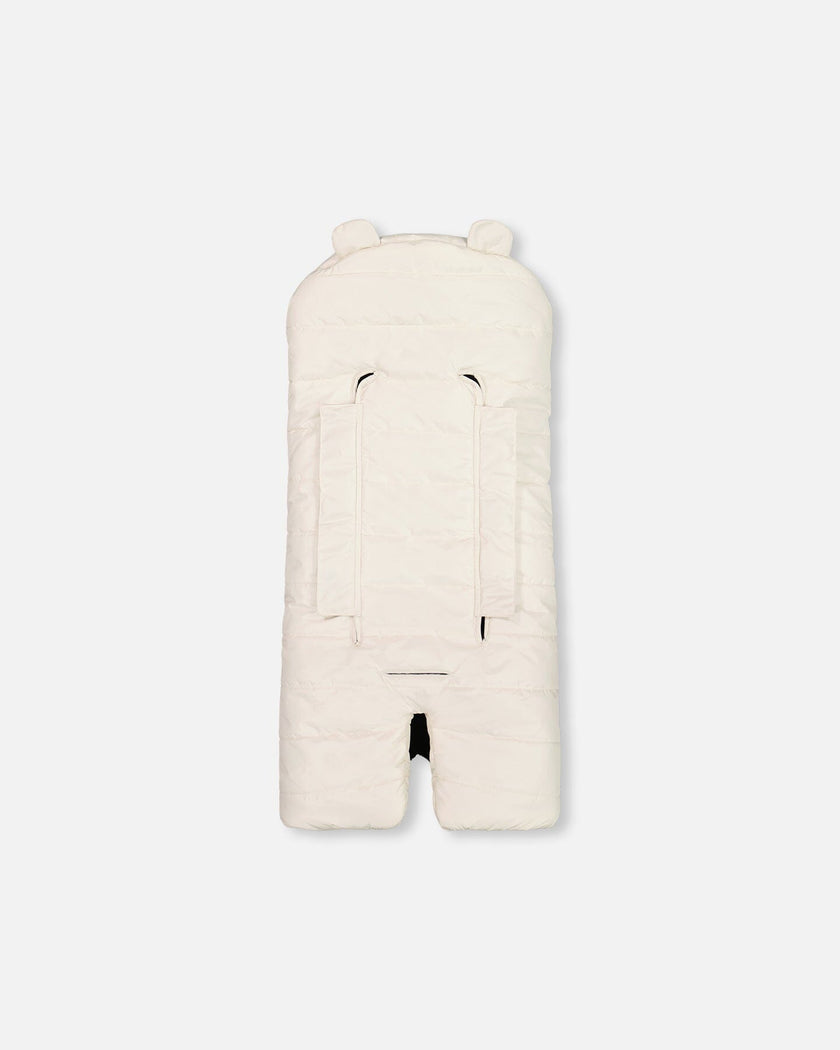 Snugly Baby Wrap Designed For Car Seat And Stroller Off-White