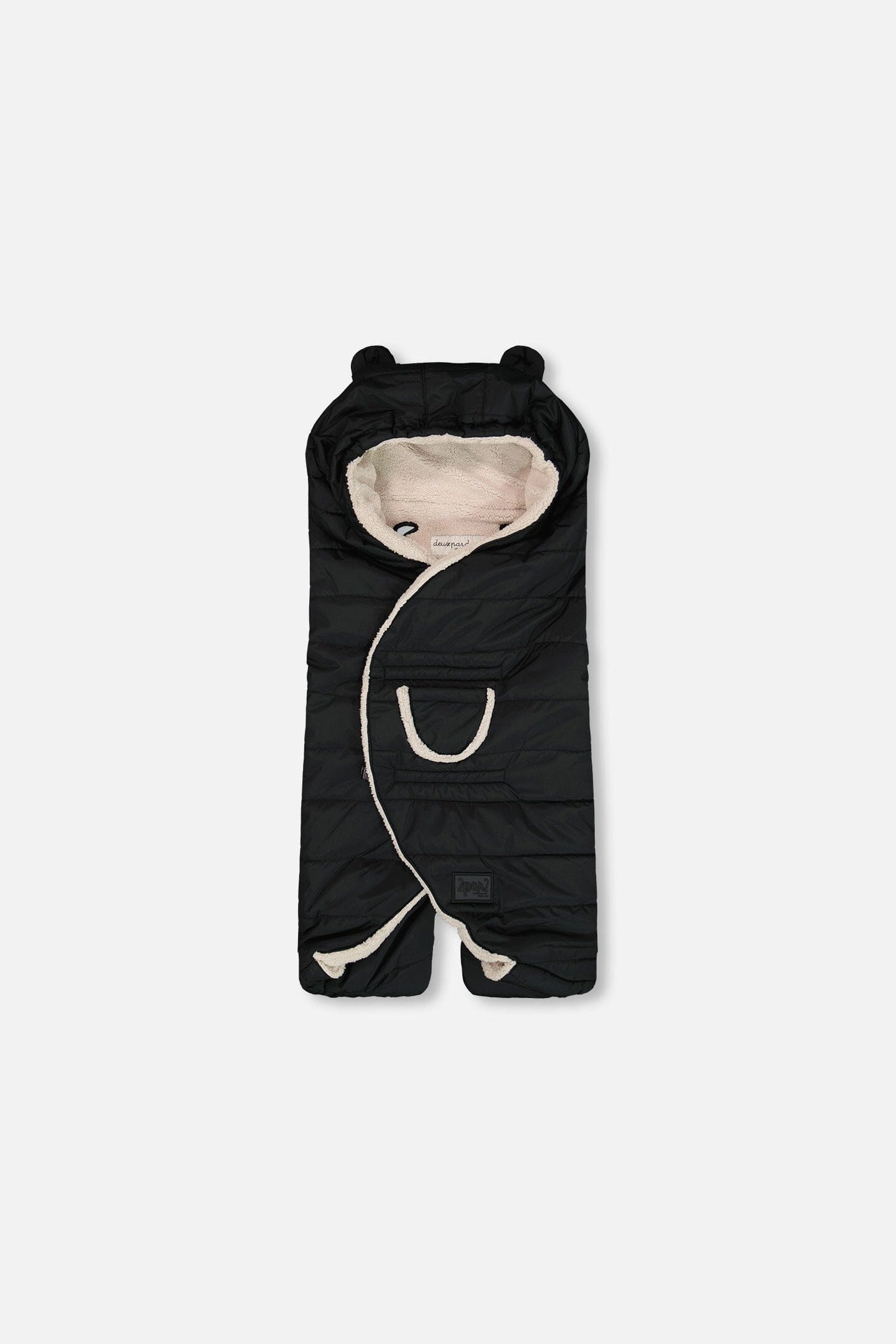 Snugly Baby Wrap Designed For Car Seat And Stroller Black
