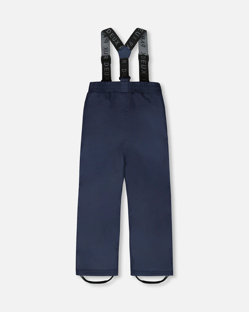 Two-Piece Chill Outerwear Set With Light Insulation Navy Blue