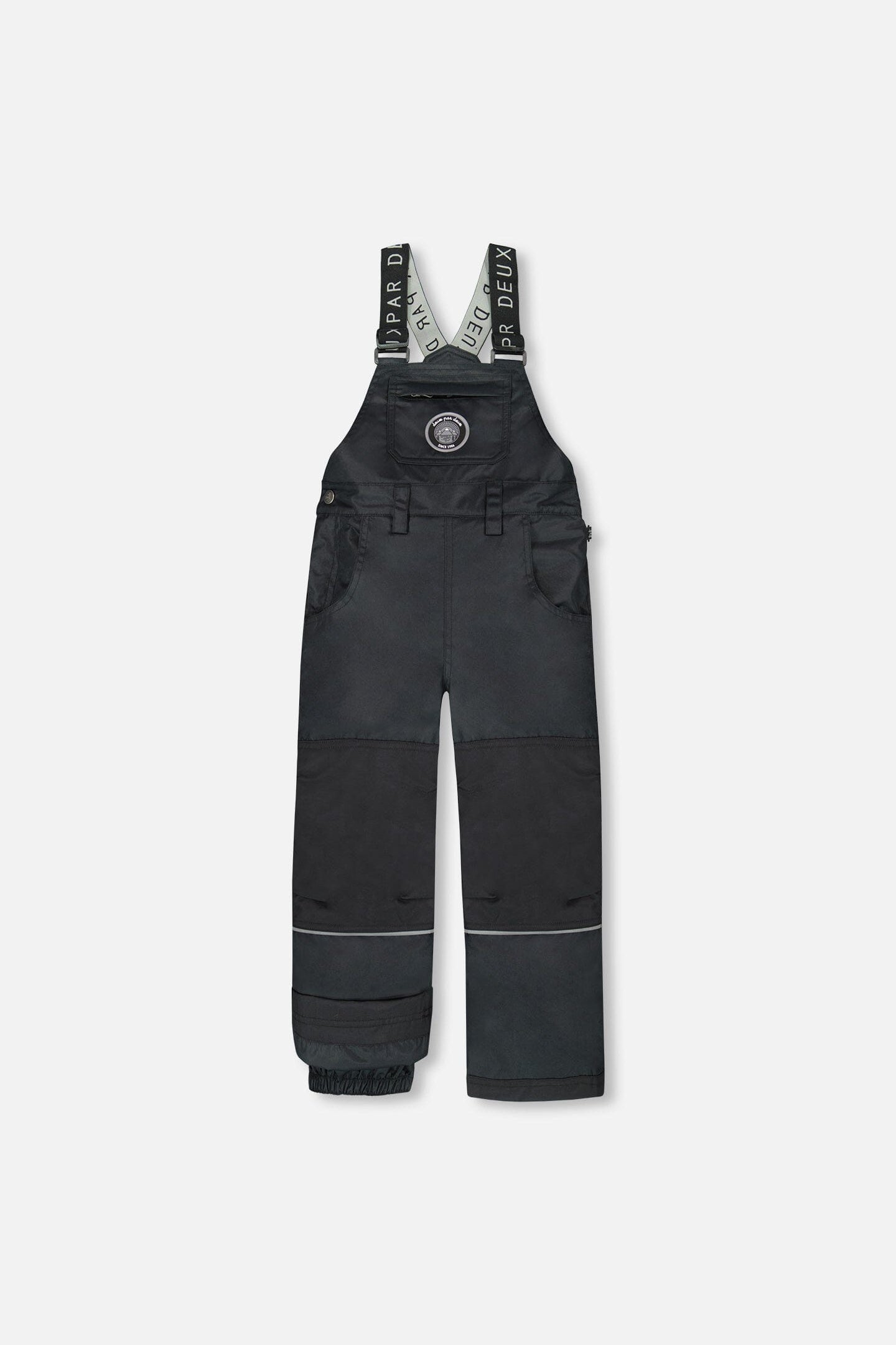 Solid Play Overall Snow Bib Black