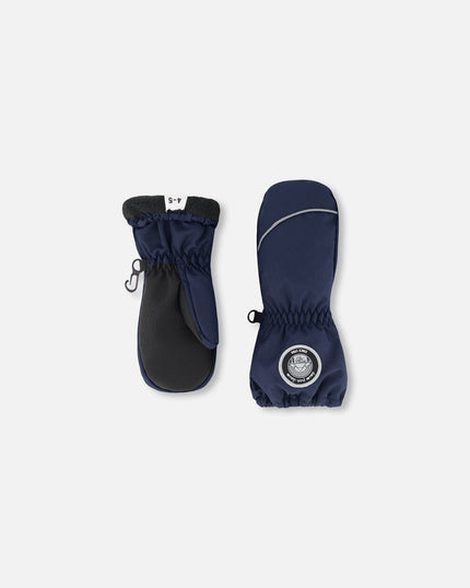 Winter Mittens Play Navy Blue