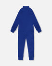 Two-Piece Thermal Underwear Set Blue