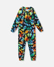 One-Piece Thermal Underwear Smiley Face Boy