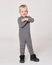 One-Piece Thermal Underwear Dark Heather Gray
