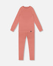 Merino Wool Base Layer Set Dusty Pink