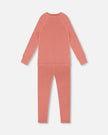 Merino Wool Base Layer Set Dusty Pink