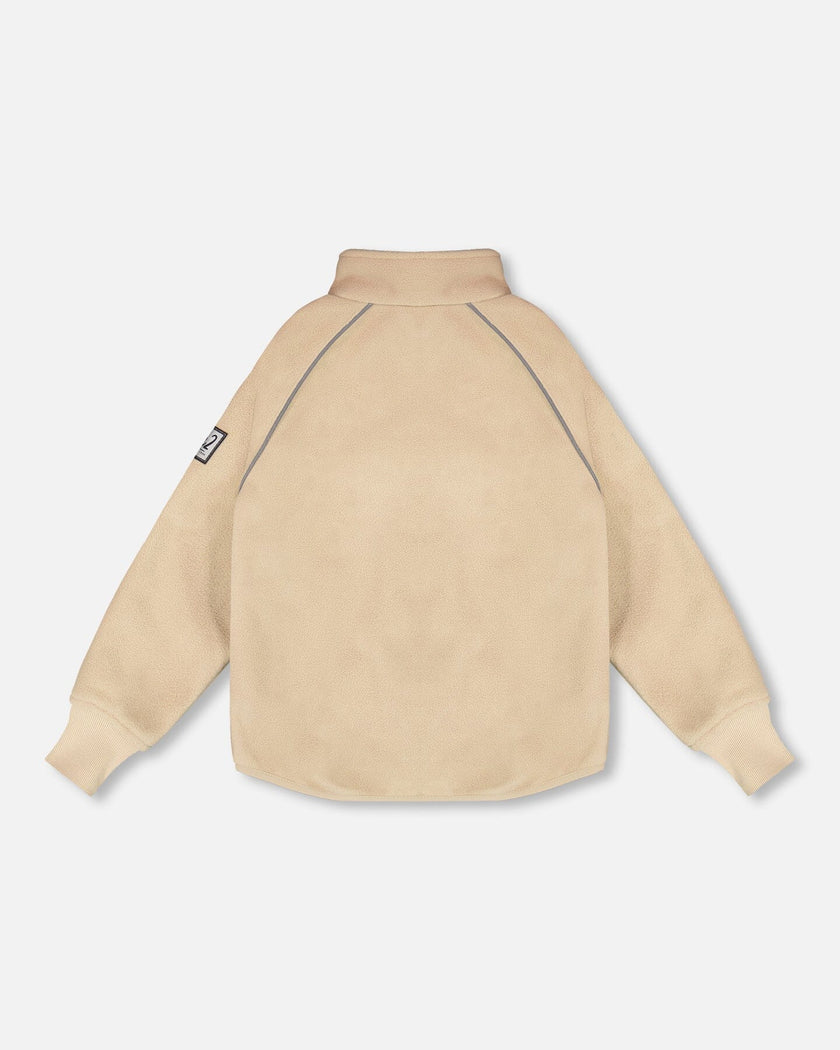 Mid-Season TEKNIK Windfleece Jacket Beige