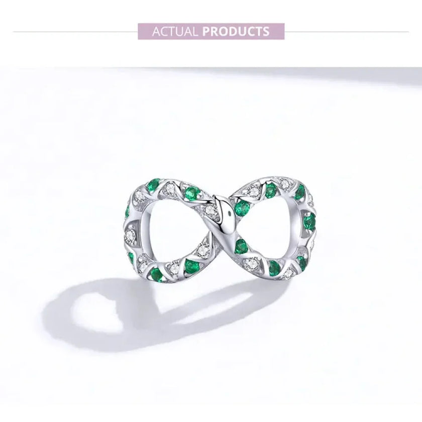 925 Sterling Silver Clear 5A Crystal Collection Family Heart X-Shape Charm Beads for Charm Bracelet & Necklace Pendant
