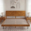 Alander Solid Wood Bed Frame