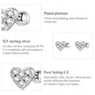 925 Sterling Silver Star And Butterfly Stud Earrings - Delicate And Fine Jewelry