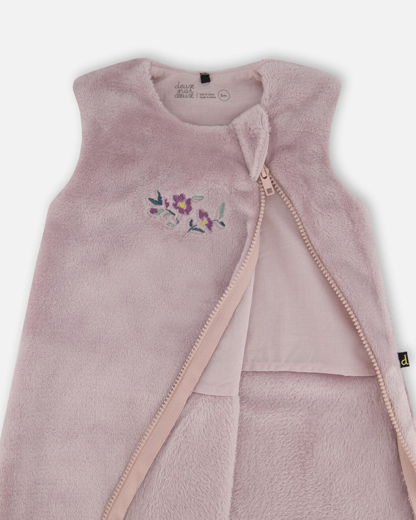 Plush Sleep Sack Neutral Purple
