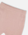 Knitted Top And Pant Set Light Pink