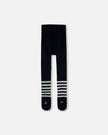 Knit Tights Dark Blue