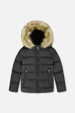 Puffy Winter Jacket Black