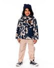 Reversible Mid-Season Sherpa Jacket Blue Camo