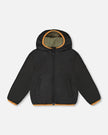 Reversible Mid-Season Sherpa Jacket Khaki