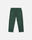 Twill Jogger Pants With Patch Pockets Forest Green