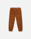 Stretch Corduroy Jogger Pants Brown