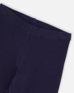 Ribbed Leggings Navy Blue