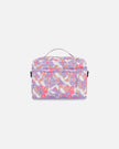 Lunch Box Lilac Retro Flower Print