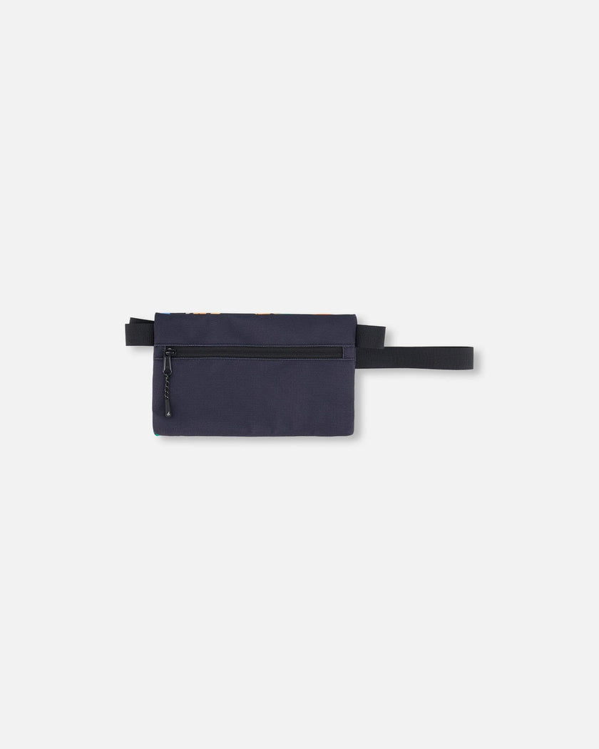Double Pencil Case Smiley Face Boy