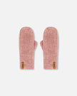 Mid-Season Knit Mittens Dusty Pink