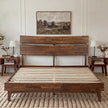 Aurora Solid Wood Bed Frame