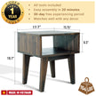 Serena Solid Wood Nightstand