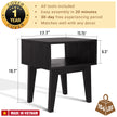 Serena Solid Wood Nightstand