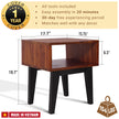 Serena Solid Wood Nightstand
