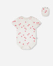 Evolutive Cotton Jersey 3 Pack Onesie White