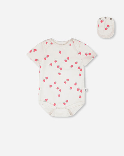 Evolutive Cotton Jersey 3 Pack Onesie White