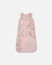 Cotton Jersey Muslin Sleep Sack Pink Printed Berries