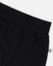 Organic Cotton Jersey Evolutive Pants Black
