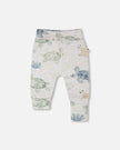 2 Pack Organic Cotton Jersey Evolutive Pants Medium Blue