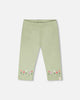 Organic Cotton Jersey Capri Light Khaki Green