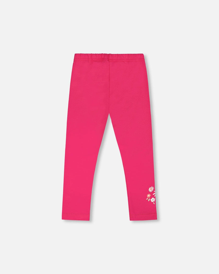 Organic Cotton Jersey Legging Pink