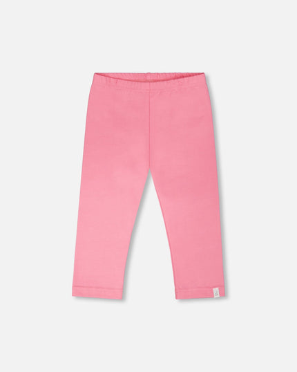 Organic Cotton Jersey Capri Pink