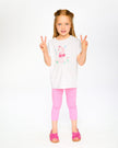 Organic Cotton Jersey Capri Pink